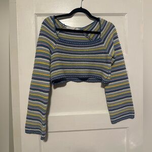 Altar'd State Multicolor Striped Sweater